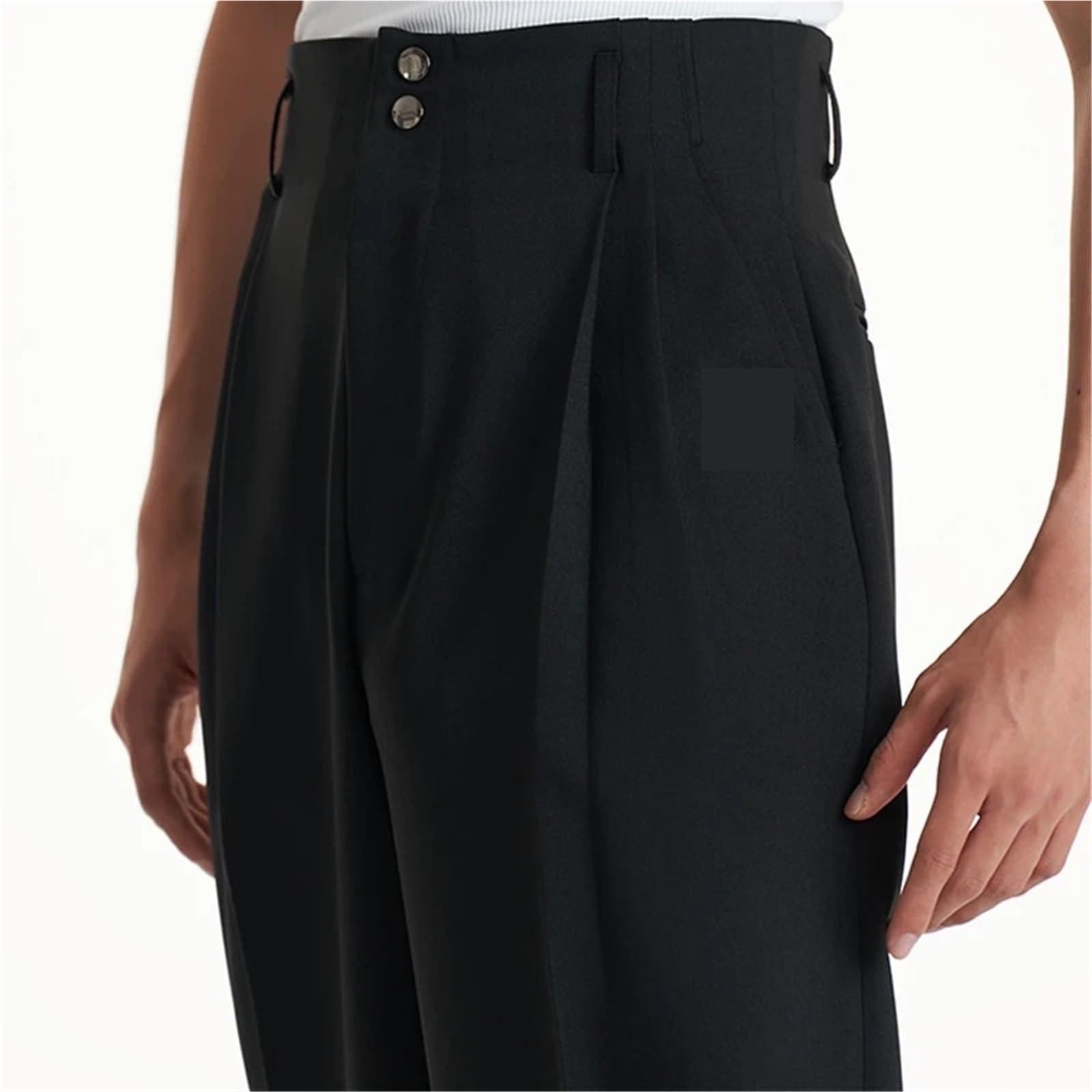 Pantalones De Baile Latino For Hombre, Diseño con Cordón, For Práctica, Salón, Competición para Hombre, Salsa, Jazz, Danza
