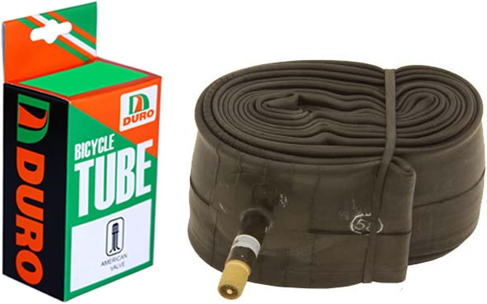 Duro Bicycle Tube 26" x 1.90"/2.125" (33mm) Standard American/Valve