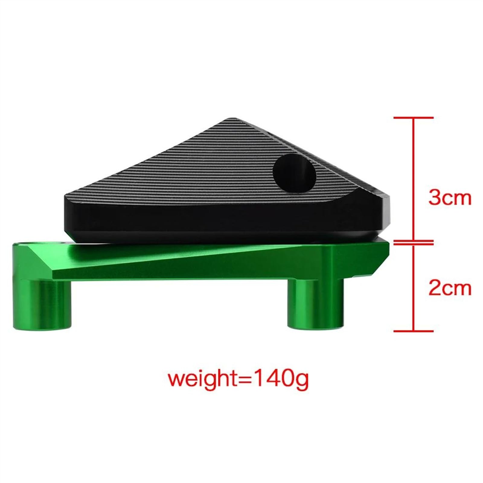 Almohadillas De Tope para Marco De Motocicleta, Dispositivo Protector Deslizante De Caja De Motor, Reemplazo para Z1000 Z900 2017-2024(Black)