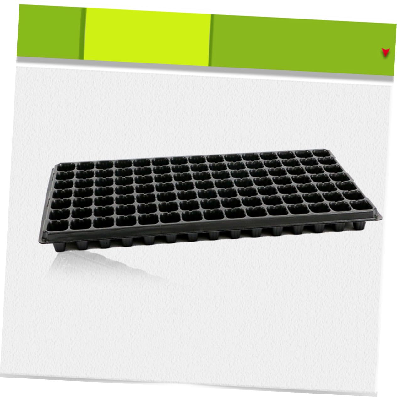 Vassoi e Protezione Contro Marciume Radicale 105 Celle Forate 10 Pezzi per Semina in PVC Ventilazione Ottimale per Coltivazione Indoor e Balcone