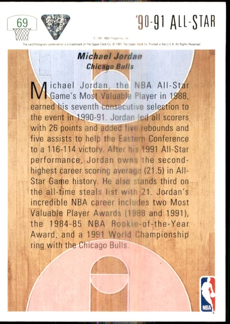 Amazon.com: 1990-91 Upper Deck East All-Star #69 MICHAEL