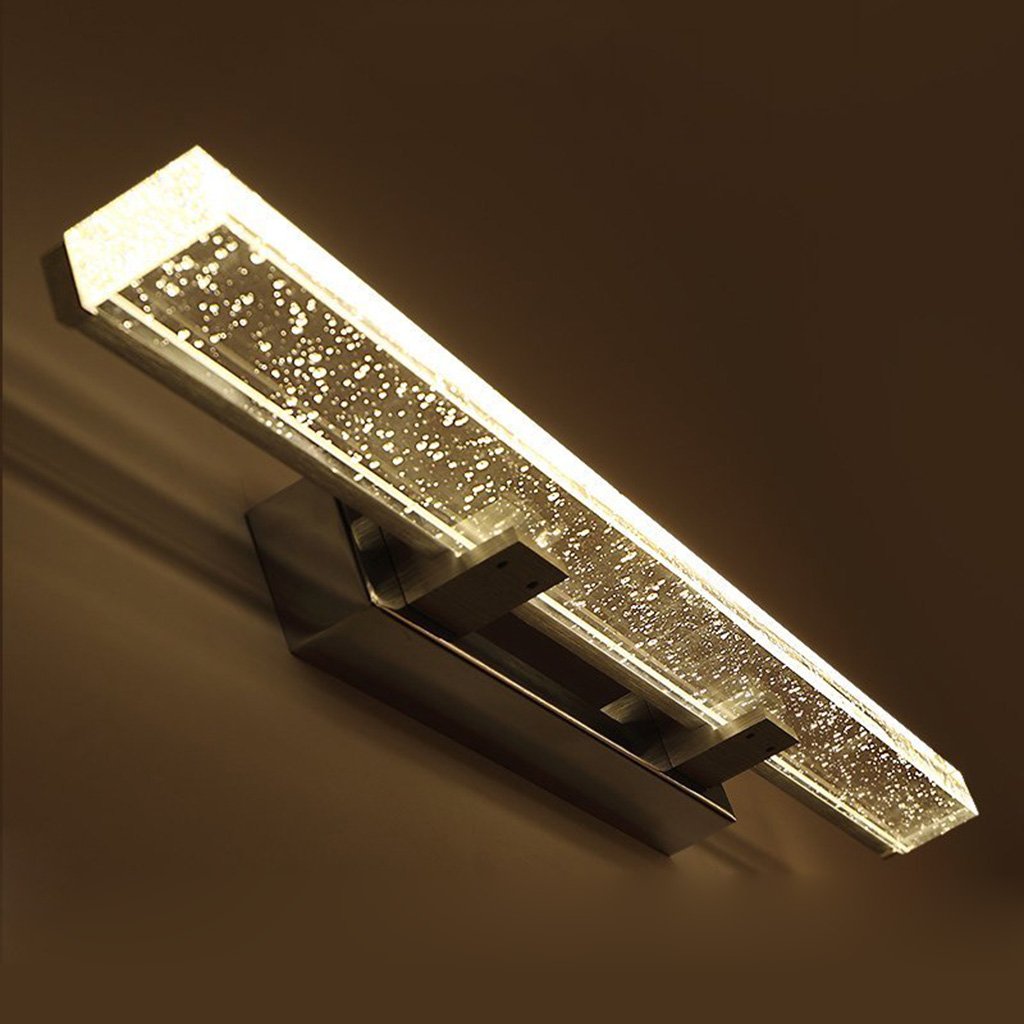 Miroir avant lumière moderne 50cm pour illuminer votre coiffeuse et vos rituels beauté matinaux
