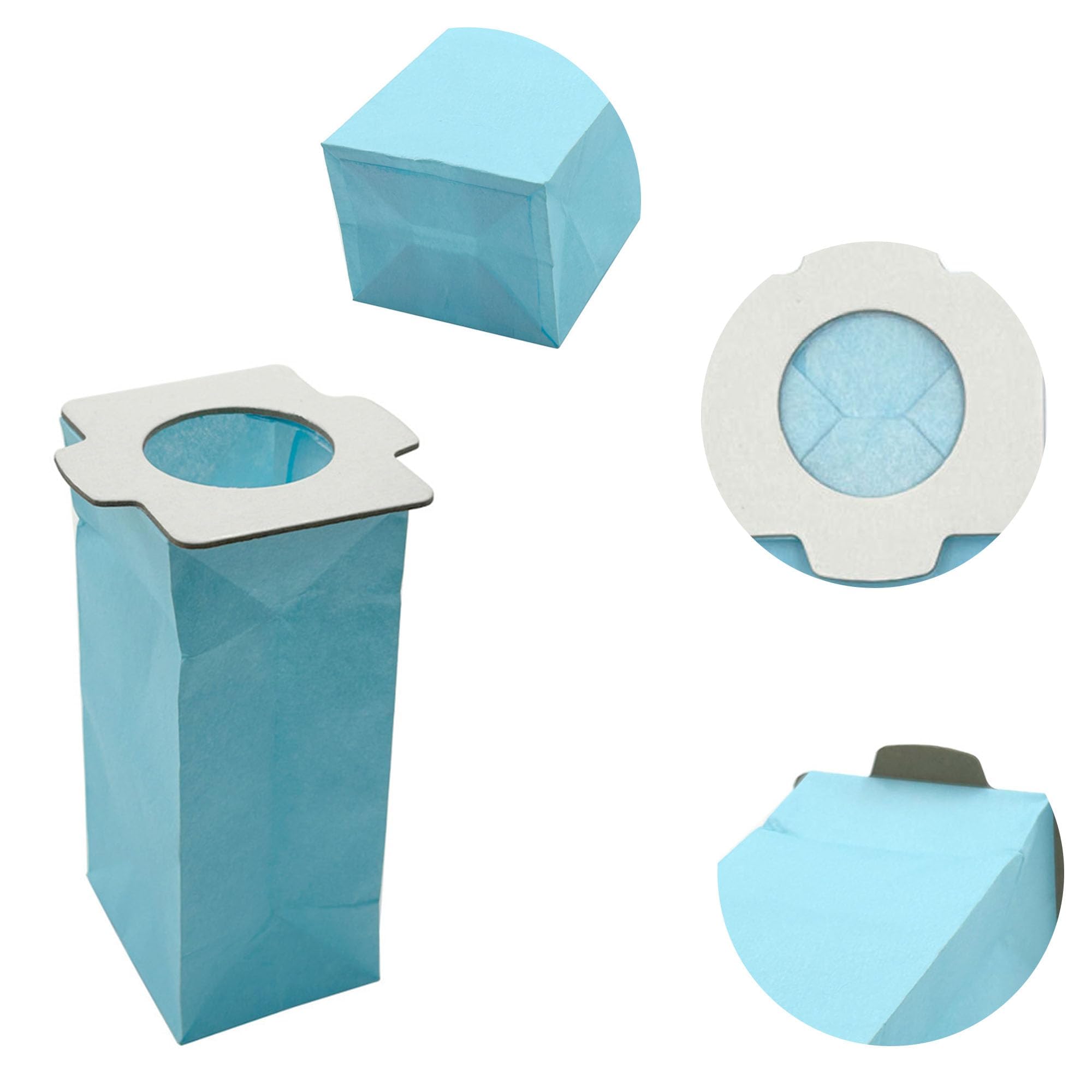 12 x worek do odkurzacza, do Makita Werkzeug Gmbh filtr papierowy do Makita CL072D, CL102D, CL105D, CL107D, CL121D, CL142FD、CL182FD、CL184D, CL282FD、4093D、4073D、4072D、4072D、4076D (12 szt.) 2) 2)