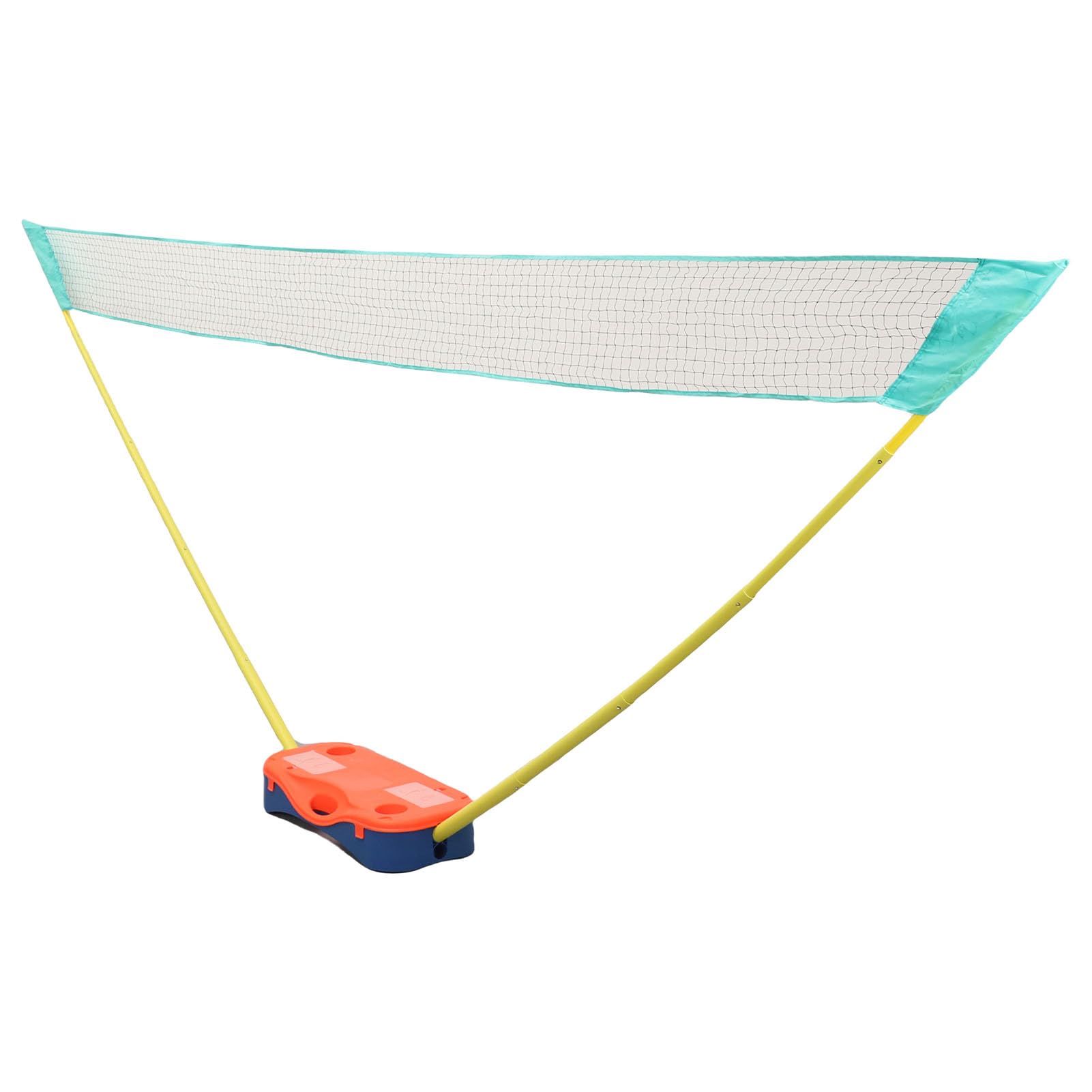 Generic Set di Reti da Badminton Portatili Facile Installazione per Giochi Divertenti All'aperto Al Coperto Riunioni di Famiglia 13,1 Piedi Blu Arancione