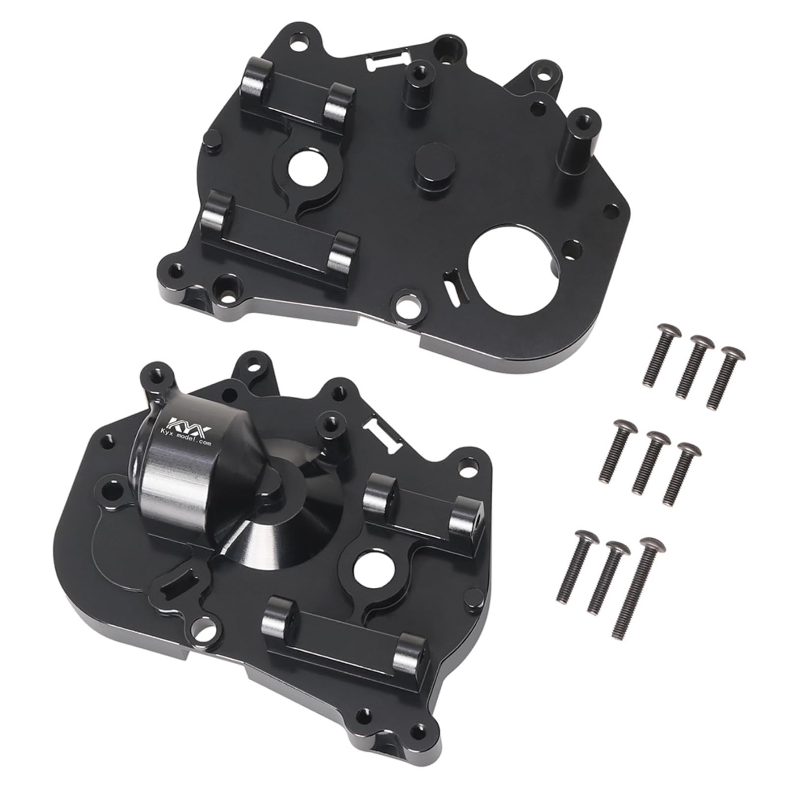 XBERSTAR RC Gearbox Cover for Tamiya 1/10 Hotshot II 2024 4WD RC Rear Gearbox Shell Aluminum Upgrades Parts