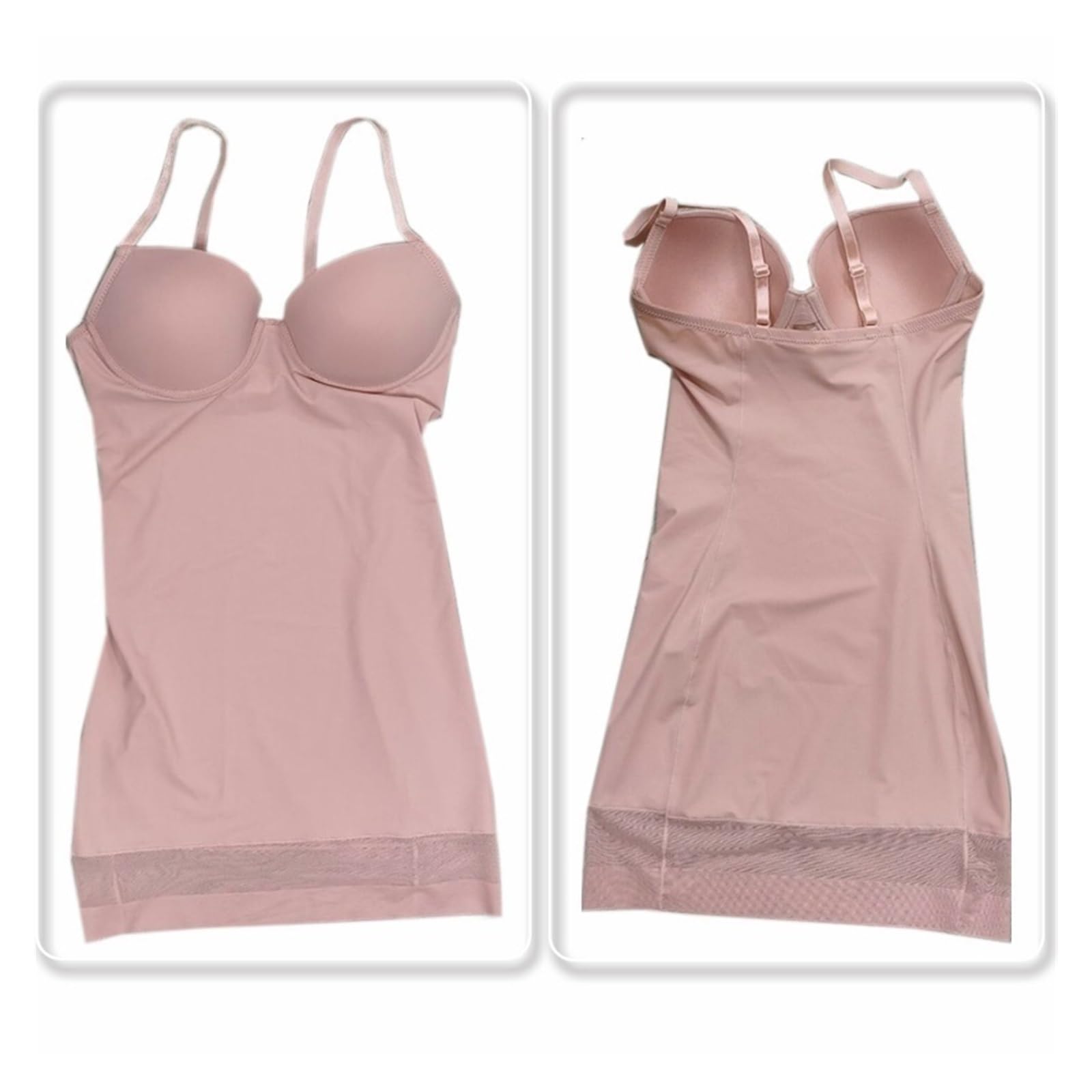 TTDGYYXW Vestido Shapewear para Mujer Sexy Shapewear Corset Bodycon Bottom Dress Shapewear Body Ajustable con Sujetador