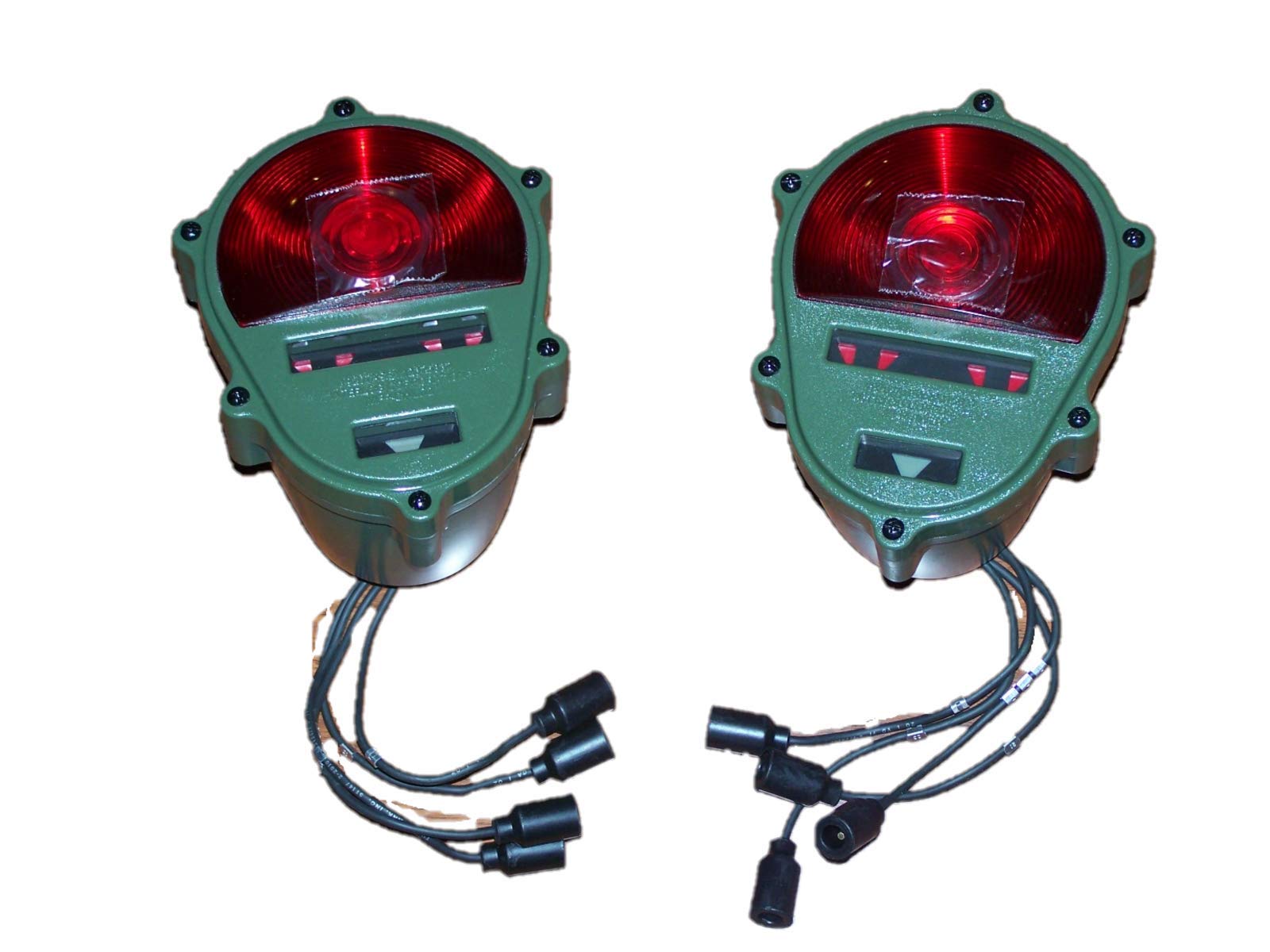 2 Composite Military Truck Trailer M998 M151A2 M35 Signal Lights