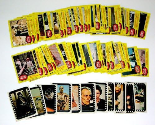 Yellow Border Trading Card Set 