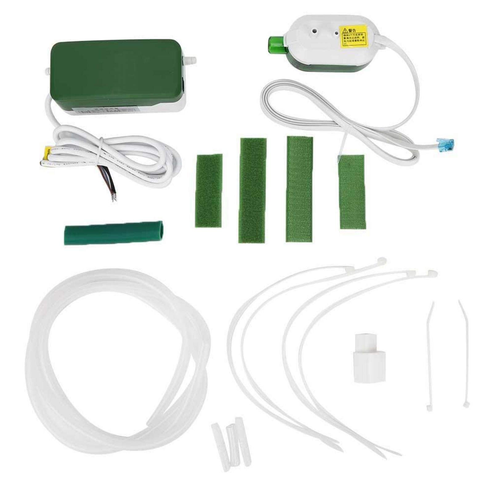 Luqeeg PC-24B Automatische Kondensatpumpe, 24l/h Klimaanlage Ablaufpumpe, Ultra Leise Wasserpumpe Klimaanlage Teile Kondensatpumpe, 220V