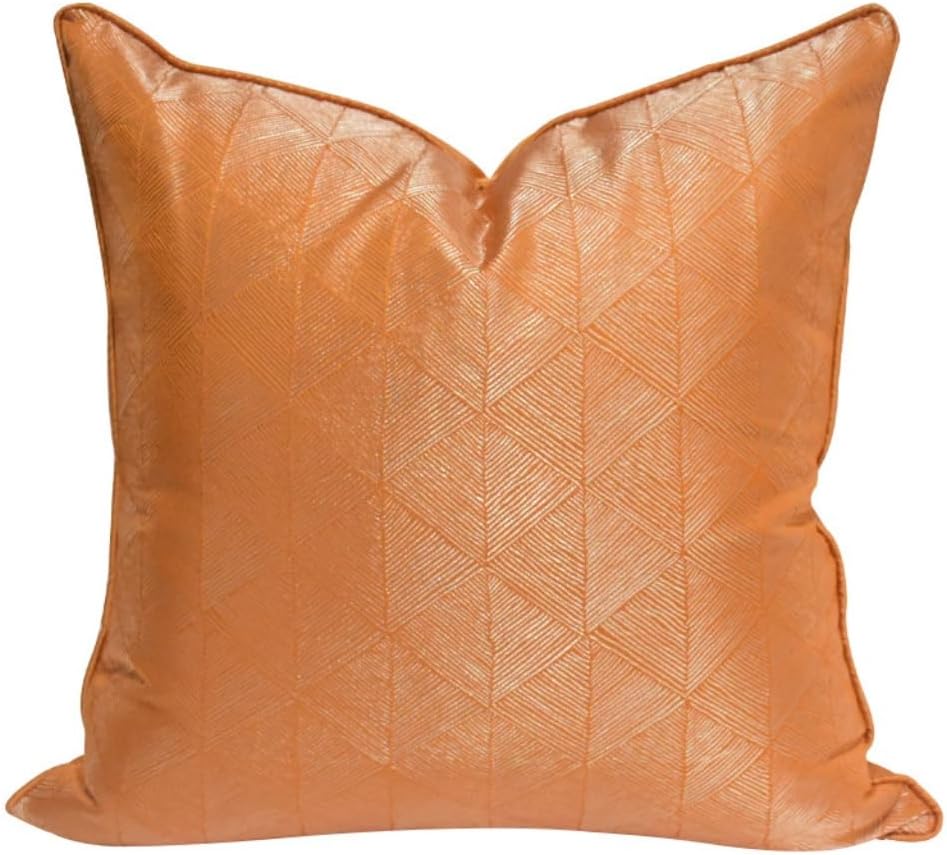 HBJWOV Pillow Office Bay Window Geometric Pattern Chair Large Backrest Bag