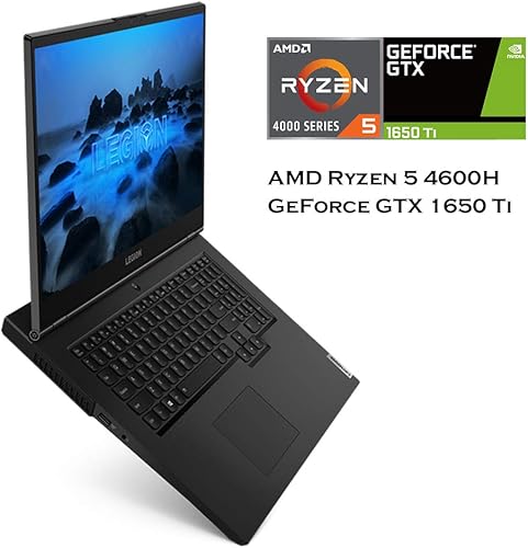 Lenovo Legion 5 - Laptop para juegos, pantalla FHD IPS de 15.6 pulgadas, AMD Ryzen 5 4600H, cámara web, teclado retroiluminado, Wi-Fi 6, USB-C,