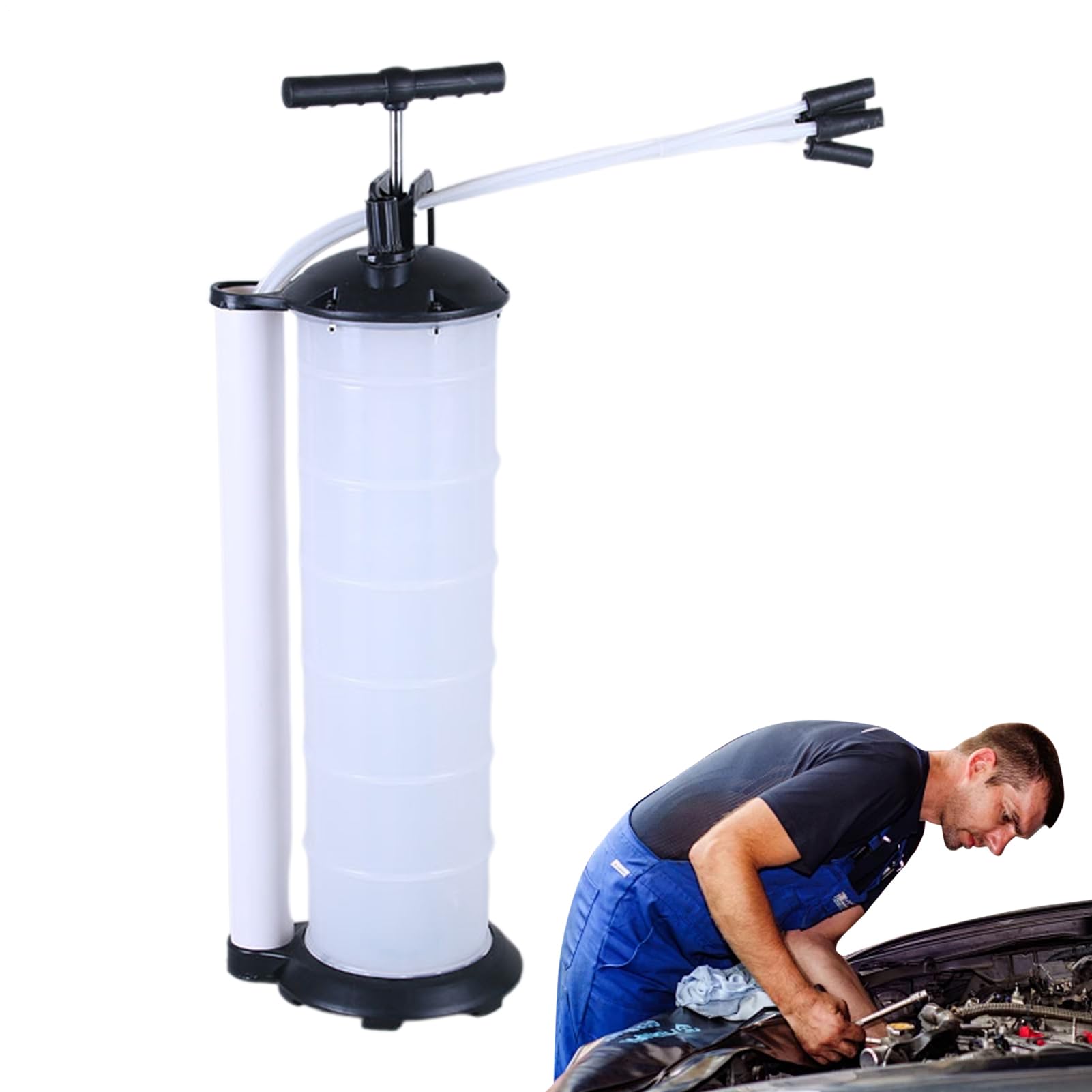 Bomba de fluido, bomba de transferencia de fluidos Extractor manual de y | Bomba de anti-lok de alta resistencia portátil Handheld Hand-Bread Duty-Duty, 7L Gran capacidad para Marine Automotriz