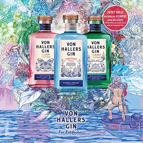 VON HALLERS GIN FOREST - kräftige Wacholderbeere, Zirbelkiefer und Enzian - würzig intensiver Gin mit Botanicals aus dem… – Bild 5