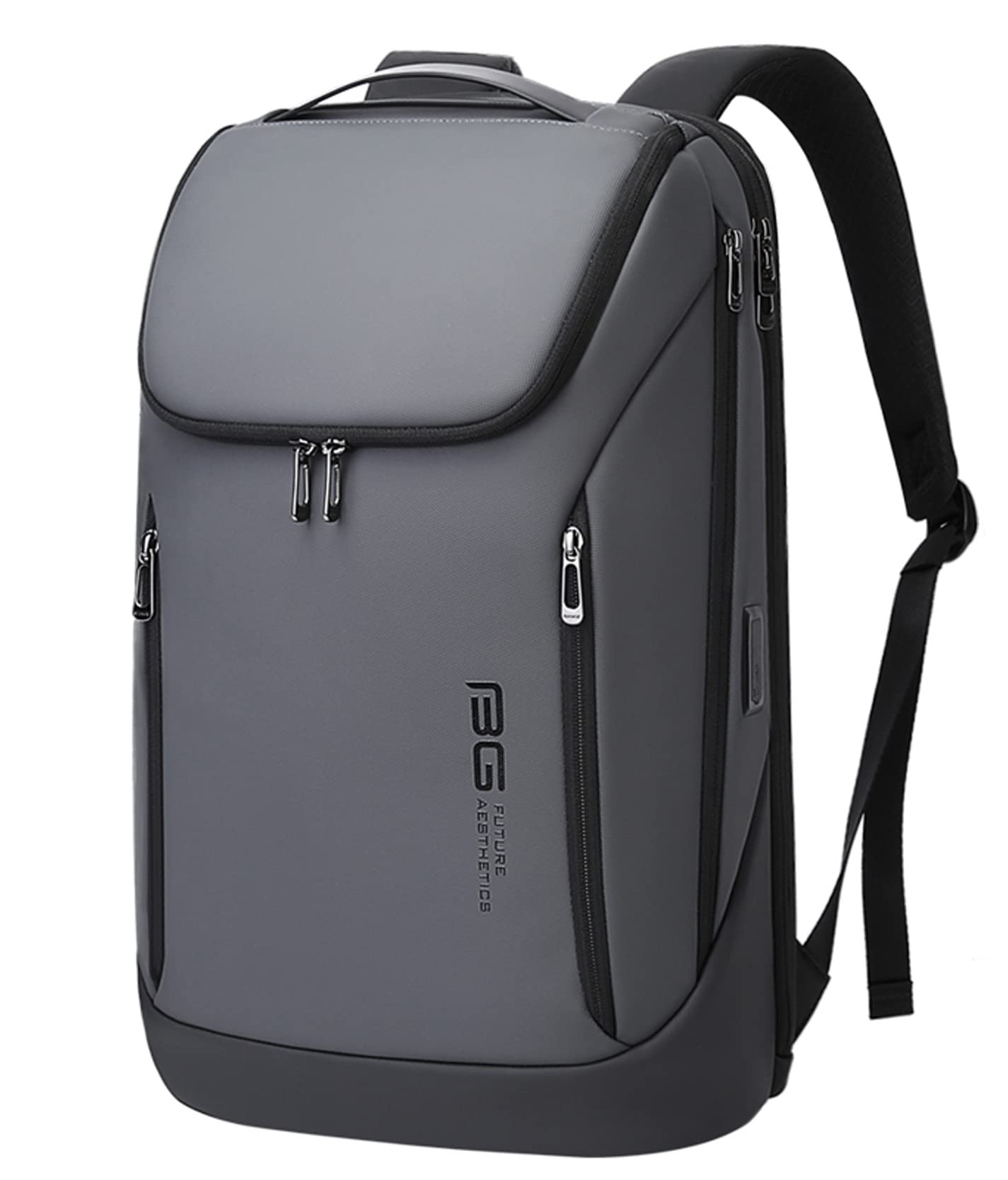 Red Lemon BANGE Captain Business Smart Backpack Waterproof fit 15.6 Inch Laptop Backpack with USB Charging Port,Travel Durable Backpack for Men and Women