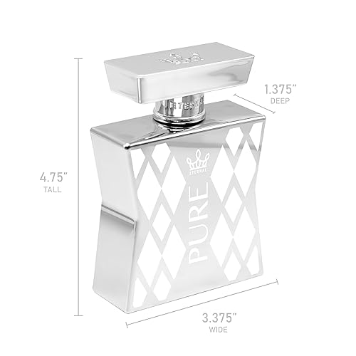 Miniatura 8 de Eternal Pure - Inspirado en la icónica colonia fresca y elegante Bleu - 3.4 oz (3.4 fl oz) - Larga duración - Vegano - Ingredientes limpios - Espray