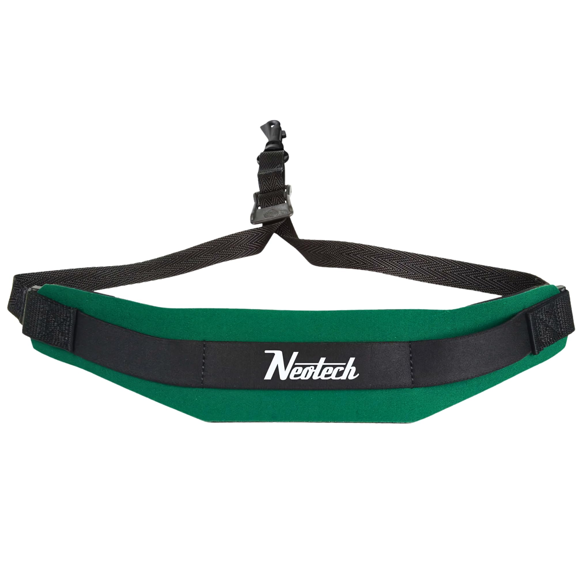 Neotech Saxophone Swivel Hook Neck Strap Soft Sax Padded for Alto Tenor Baritone Soprano – (Small, Forest) - Made in USA