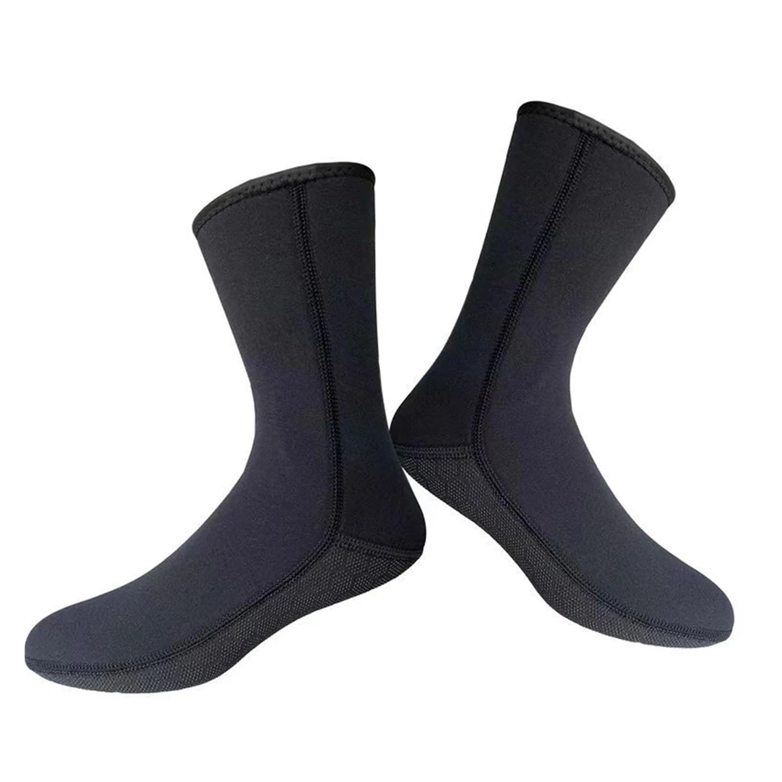 Calzini in Neoprene a Taglio Alto da 5 mm, Calzini Beach Volley for Immersioni, Nuoto, Surf, Snorkeling
