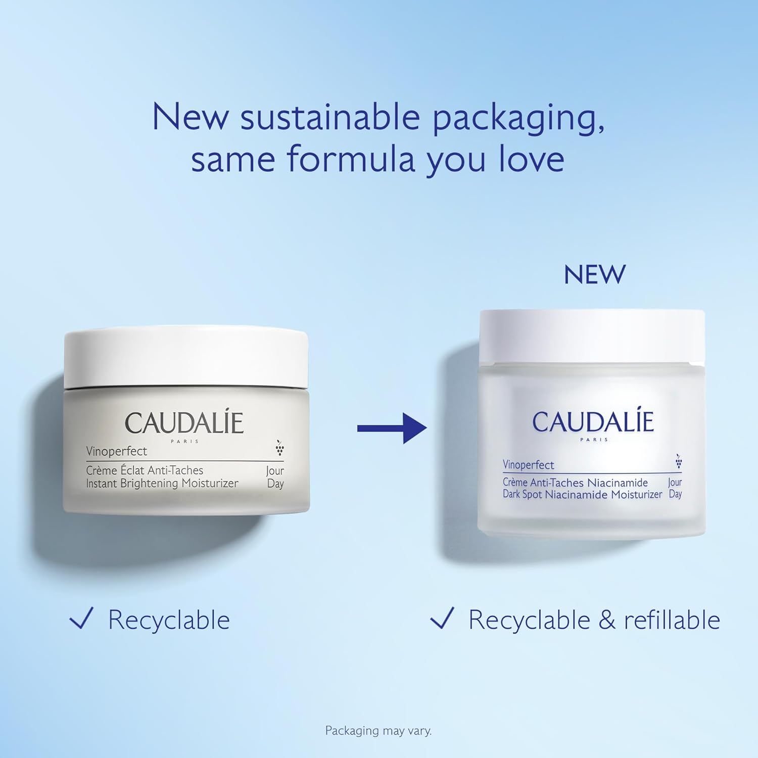 Caudalie Vinoperfect Instant Brightening Dark Spot Moisturizer with Niacinamide, Refillable Packaging - 1.6 Fl. Oz, Packaging may vary - Image 9