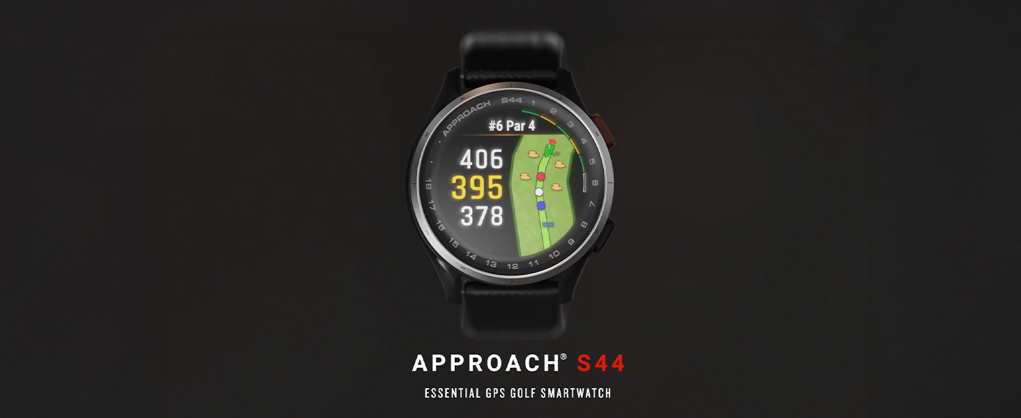 Amazon.com: Garmin Approach® S44, Essential Golf GPS Smartwatch