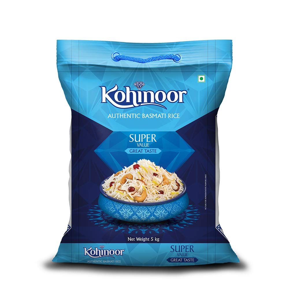 Kohinoor Super Value Authentic Basmati Rice 5 Kg Pack Buy Online In Singapore At Desertcart 107258909