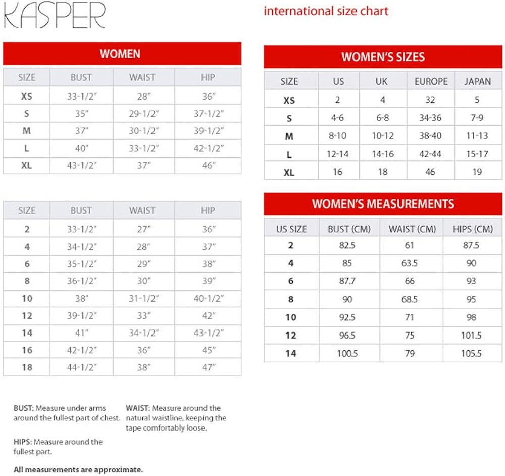 Kasper Women's Stretch Crepe Column Skirt at  Women’s Clothing store