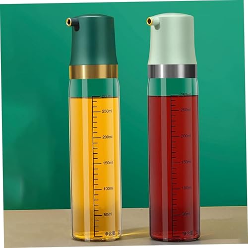 Miniatura 6 de YARNOW Lecythus - Botella de aderezo transparente dispensador de aceite y vinagre, botellas de aceite y vinagre, recipientes de aderezo para