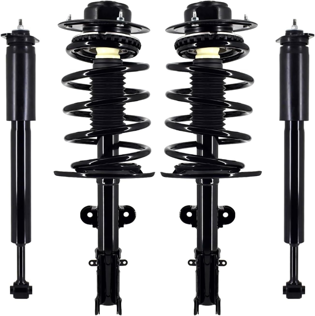 PM Auto Set 4 Front Quick Strut-Coil Spring-Rear Shock For 2004-2008 Chrysler Pacifica