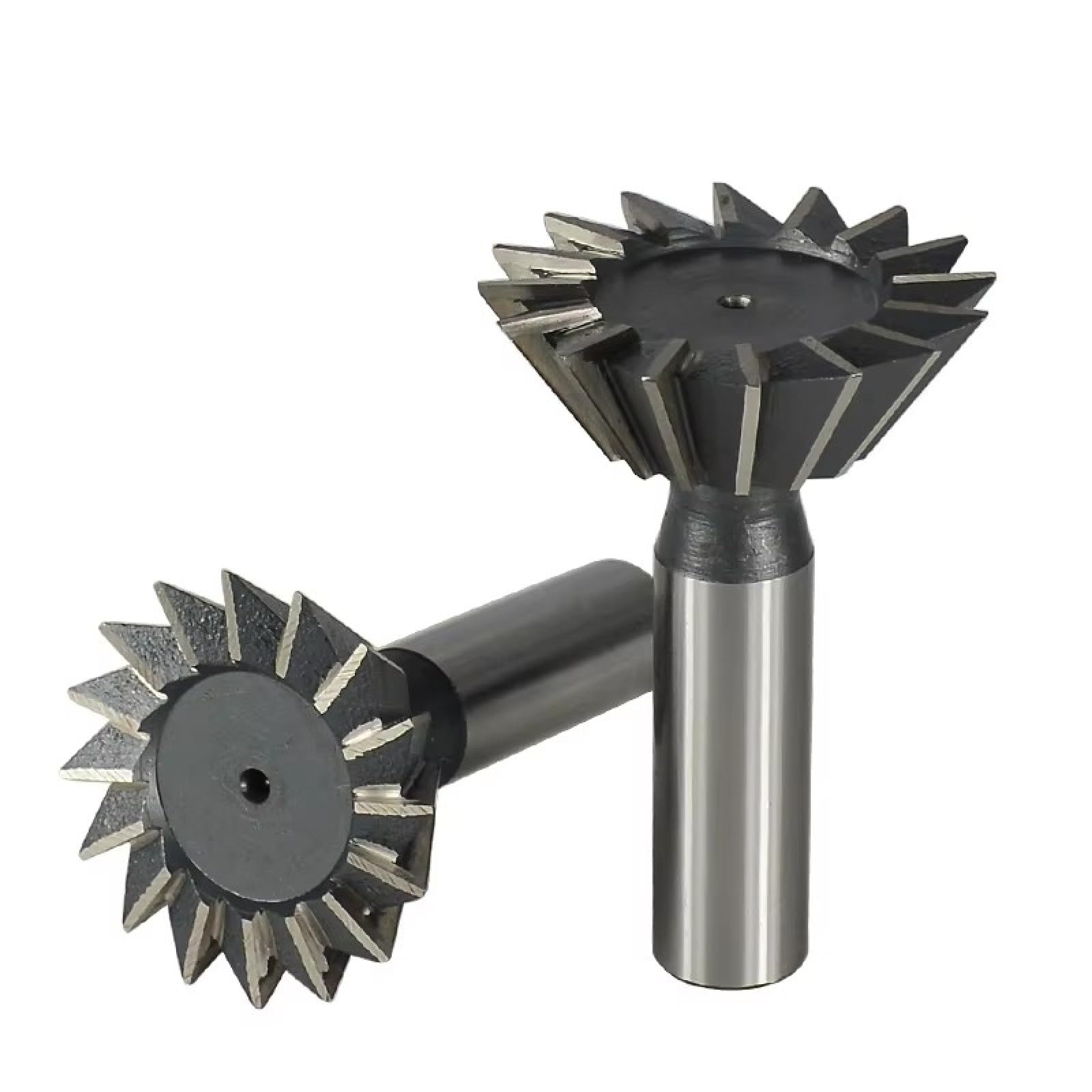 Fresa A Coda Di Rondine 45/55/60 Gradi Punta Del Router CNC Codolo Cilindrico Fresa HSS Fresa A Coda Di Rondine Per Il Taglio Dei Metalli,30mm 45D E 60D