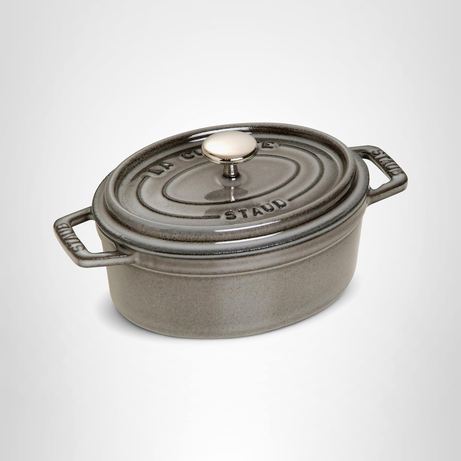 Amazon｜ストウブ(Staub) 「 ピコ ココット オーバル グレー 15cm