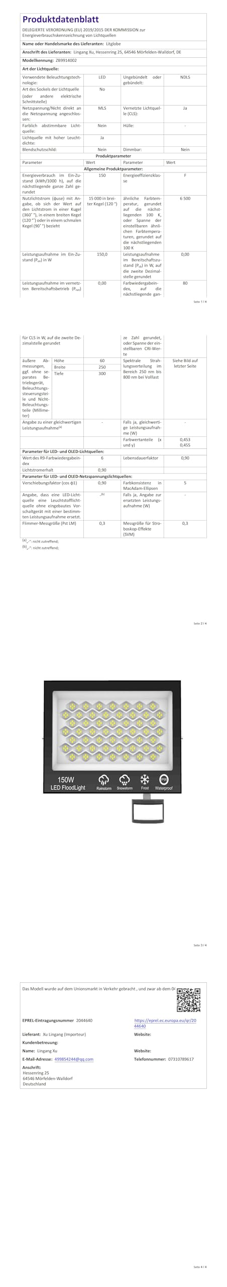 Foco LED Exterior con Sensor Movimiento 150W,15000LM Foco Proyector con Control Remoto,6500K Blanco Frío Luz LED,IP66 Impermeable Focos Exterior para Jardín Patios Garaje