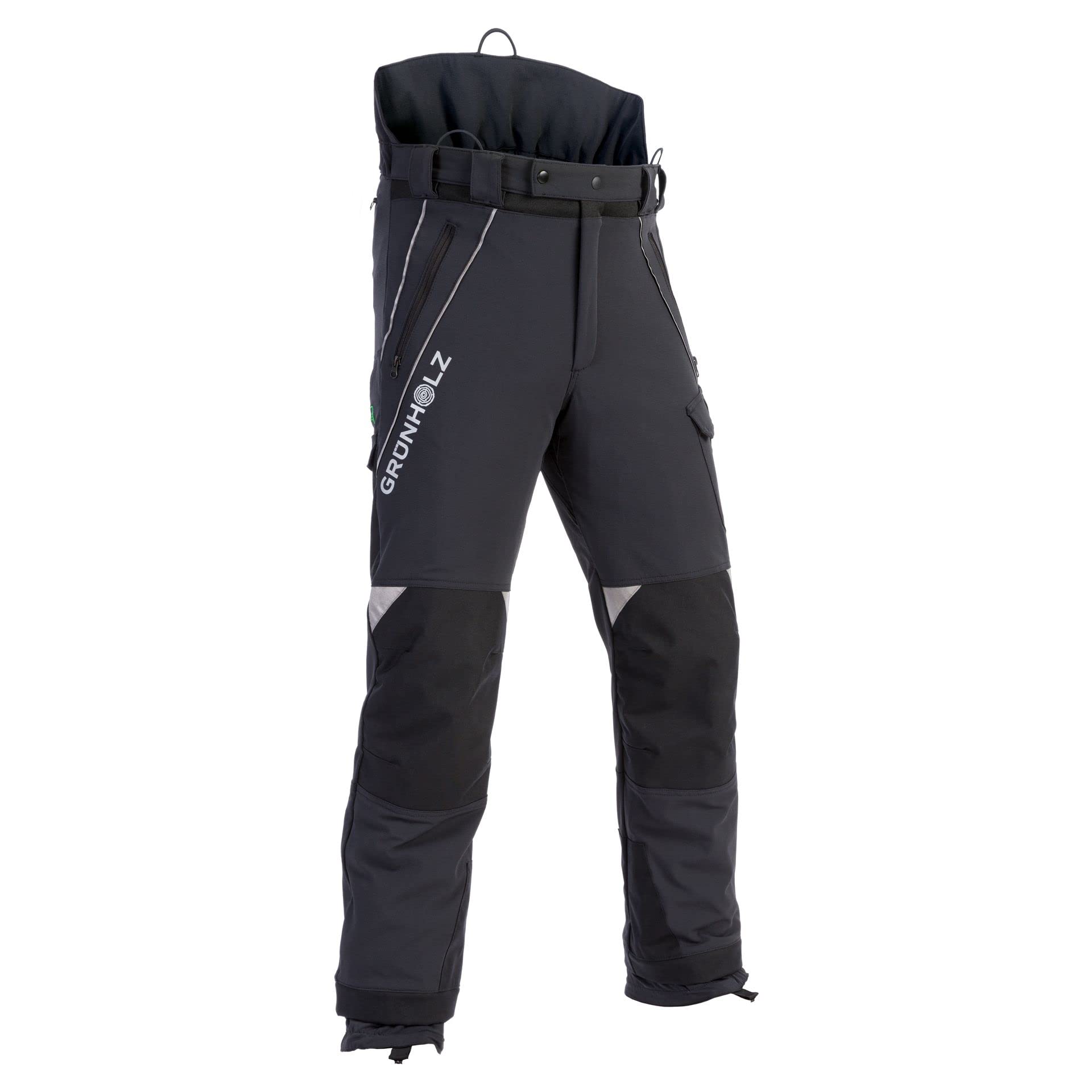 Pro³air Schnittschutzhose, Schnittschutzklasse 1 (20 m/s), alle Größen, anthrazit, KWF Profi Zertifiziert