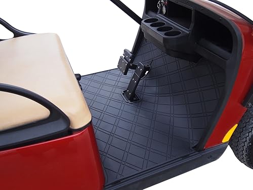 Huskey Parts Company Alfombrilla para carrito de golf, color negro, compatible con EZGO TXT 94+ Express S4 2012-2020 Valor Workhorse disponible en Yaxa Venezuela