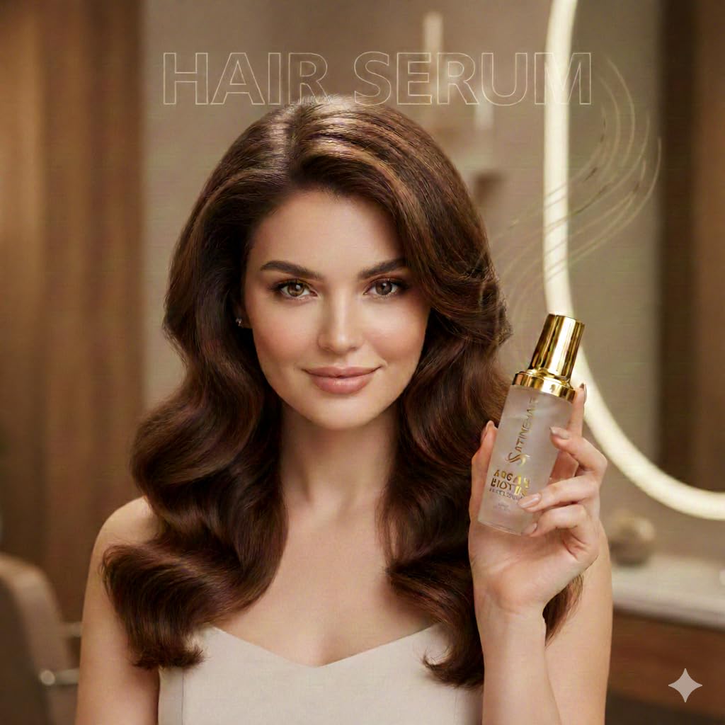 Haarserum mit Arganöl und Biotin