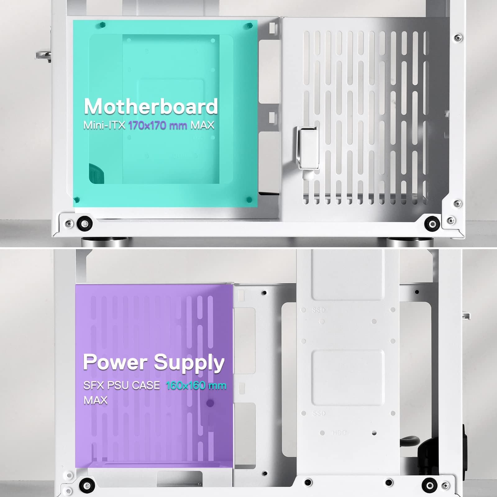 Redragon Eb211 Mini Itx Gaming Pc Case Small Form Factor