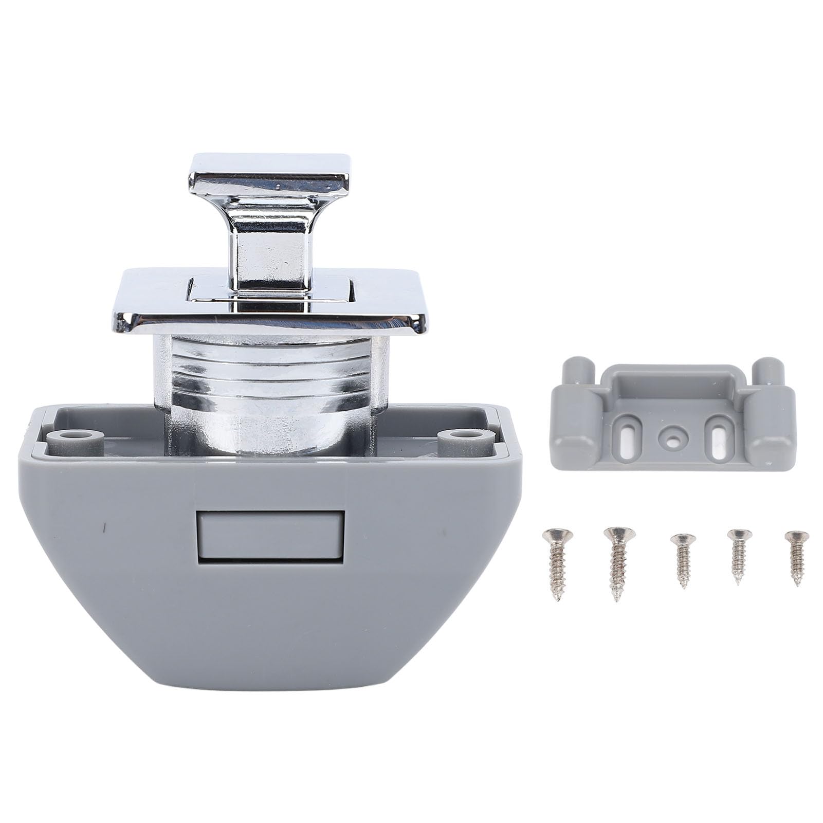 2sets Keyless Push Button Drawer Lock for Rv Motorhome and Boat Durable Cabinet Latch Elegant Appearance Easy Installation Design 2sets Keyless Push Button Drawer Lock for Rv Motorhome and Boat Durable Cabinet Latch Elegant Appearance Easy Installation Design