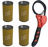 Caterpillar 142-1339 Engine Air Filter w/IHD Strap Wrench Bundle (4)