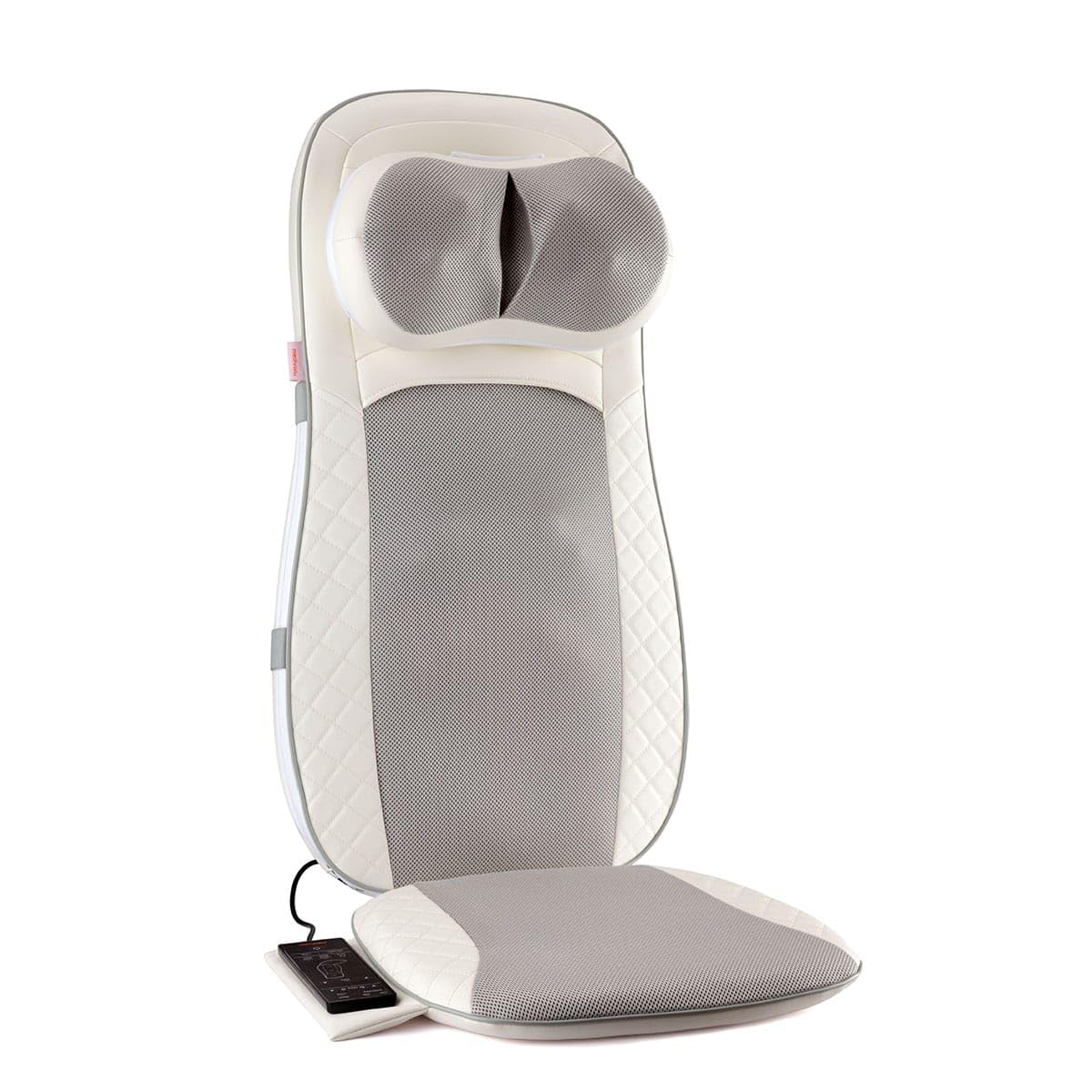 Medivon Esterilla de Masaje Luna – Masaje Shiatsu con Niveles Ajustables de vibración – Función de Calor para Mejorar la circulación sanguínea y relajación