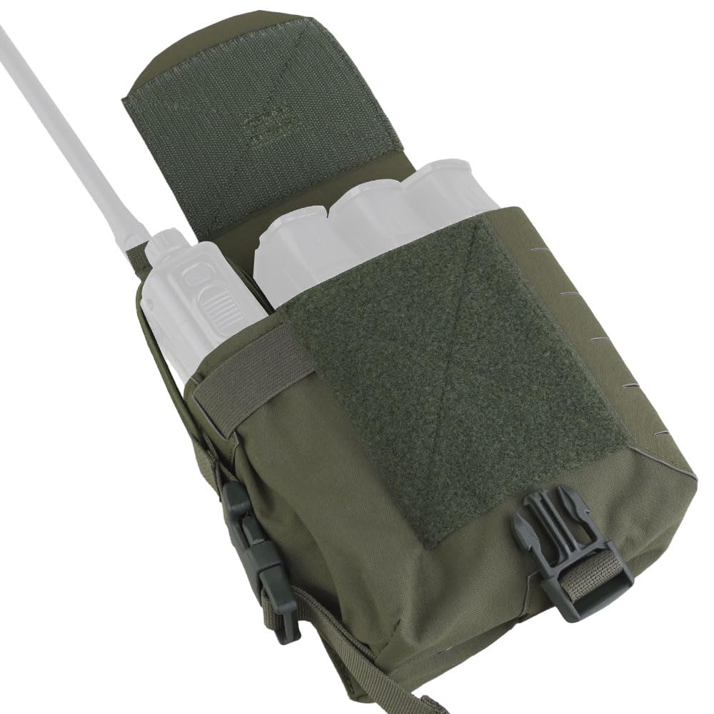Pochette Utilitaire Tactique Sinairsoft, Fermeture éclair, Compatible MOLLE, Pour Gilet MKV