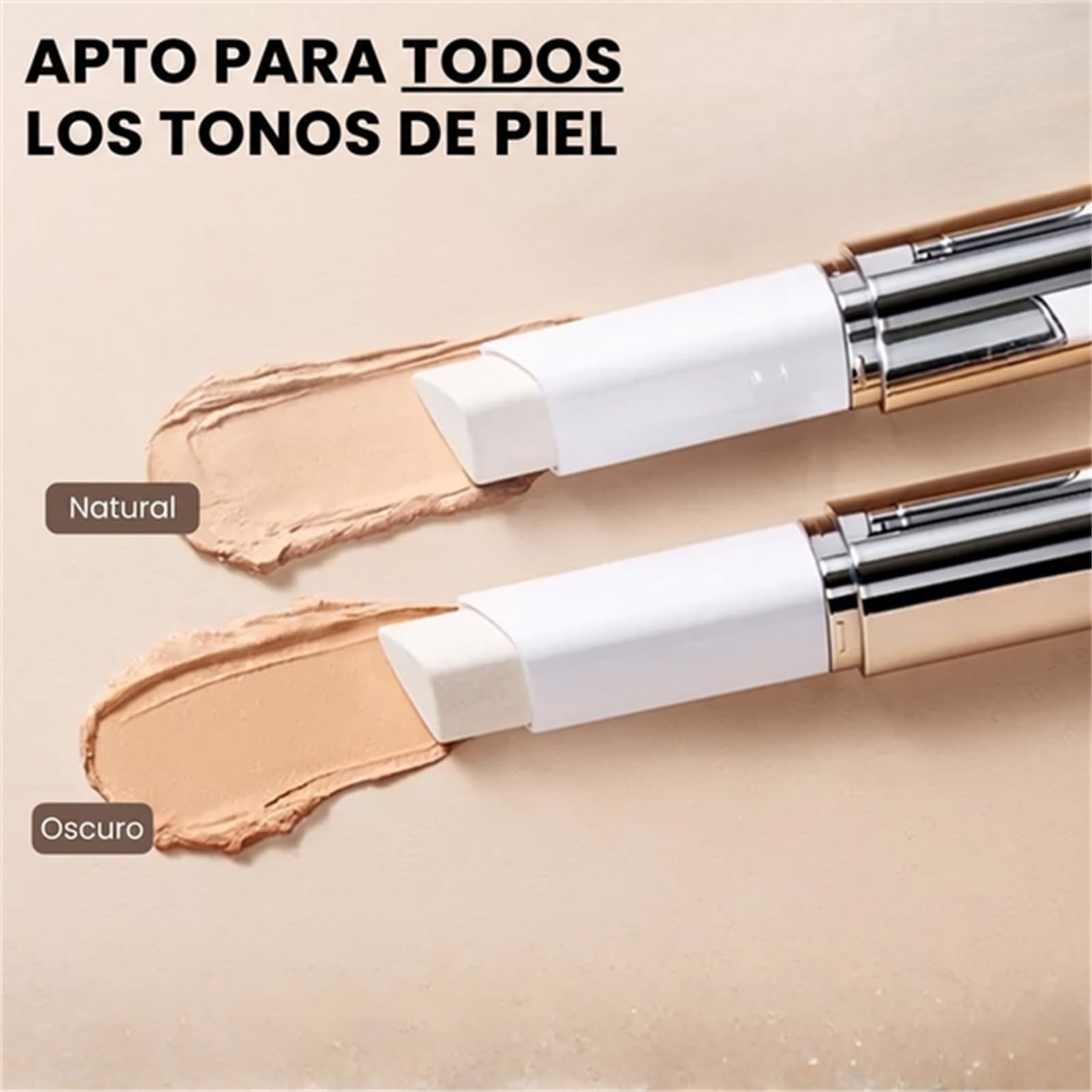 Elyra Base de Maquillaje en Stick 2 en 1 con Corrector