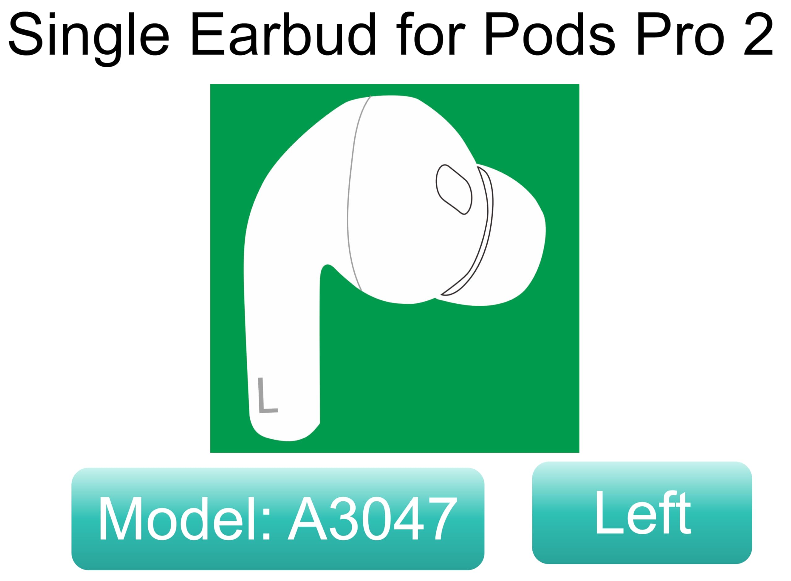AirPods Pro 第二世代 A3047 Apple AirPods Pro 2nd Gen Right Side Only A3047 AirPod from