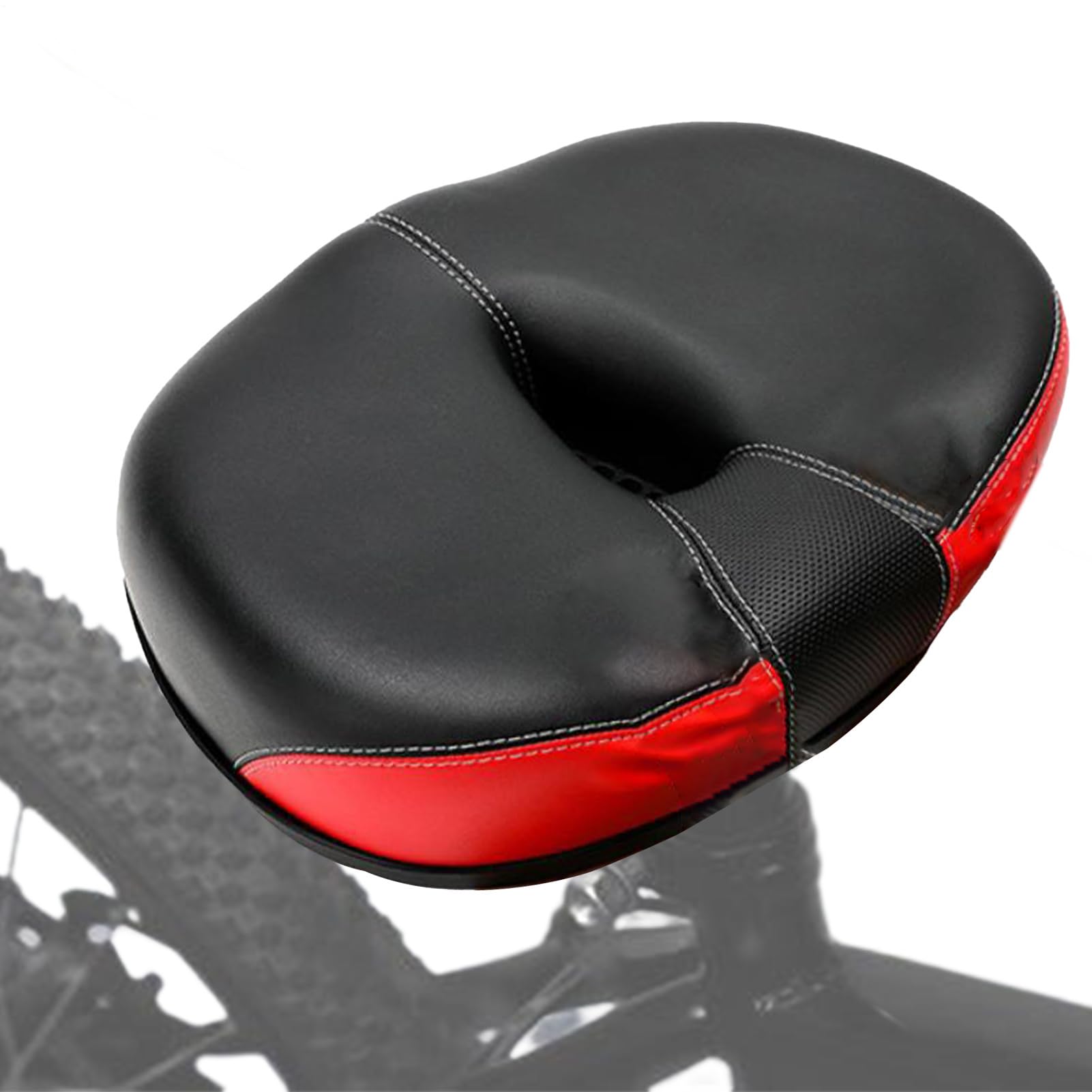 Seggiolini da bicicletta senza naso per uomo, comodi sedili per bicicletta senza naso - Cuscino per sedile per biciclette | Cuscino per sedile impermeabile senza, assorbimento degli urti con