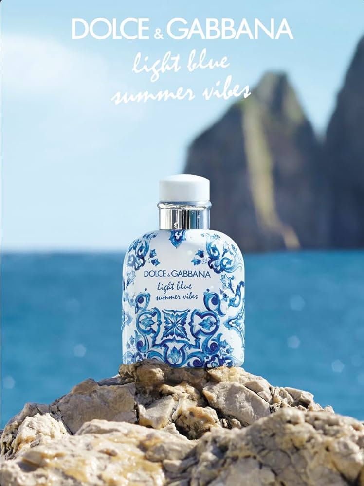 ドルガバ light blue summer vibes 125ml Light Blue Summer Vibes for Men By Dolce & Gabbana Eau De