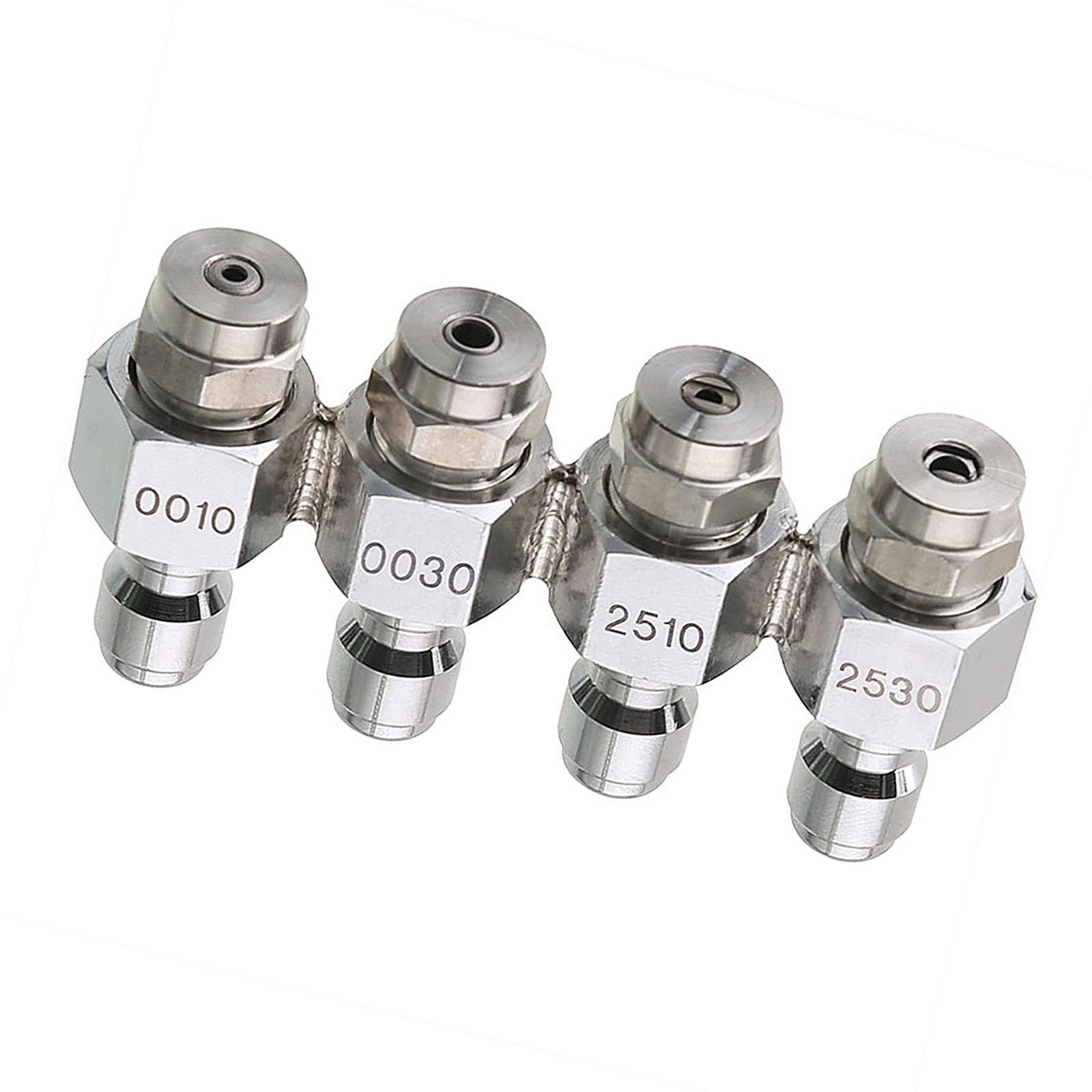 Rgybao Standard 1/4 Inch Quick Attach Pressure Washer Nozzle 4000 Unit With 4 Sprinkle Tips Washer Tip