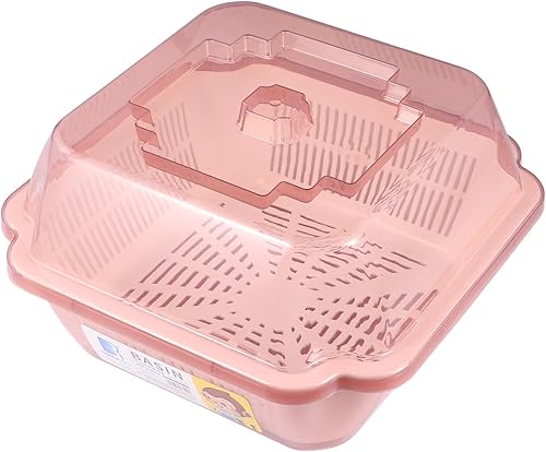 Estante de secado de platos de cocina cubierto, caja de almacenamiento de drenaje, estante de agua, utensilios de drenaje, soporte para botella,