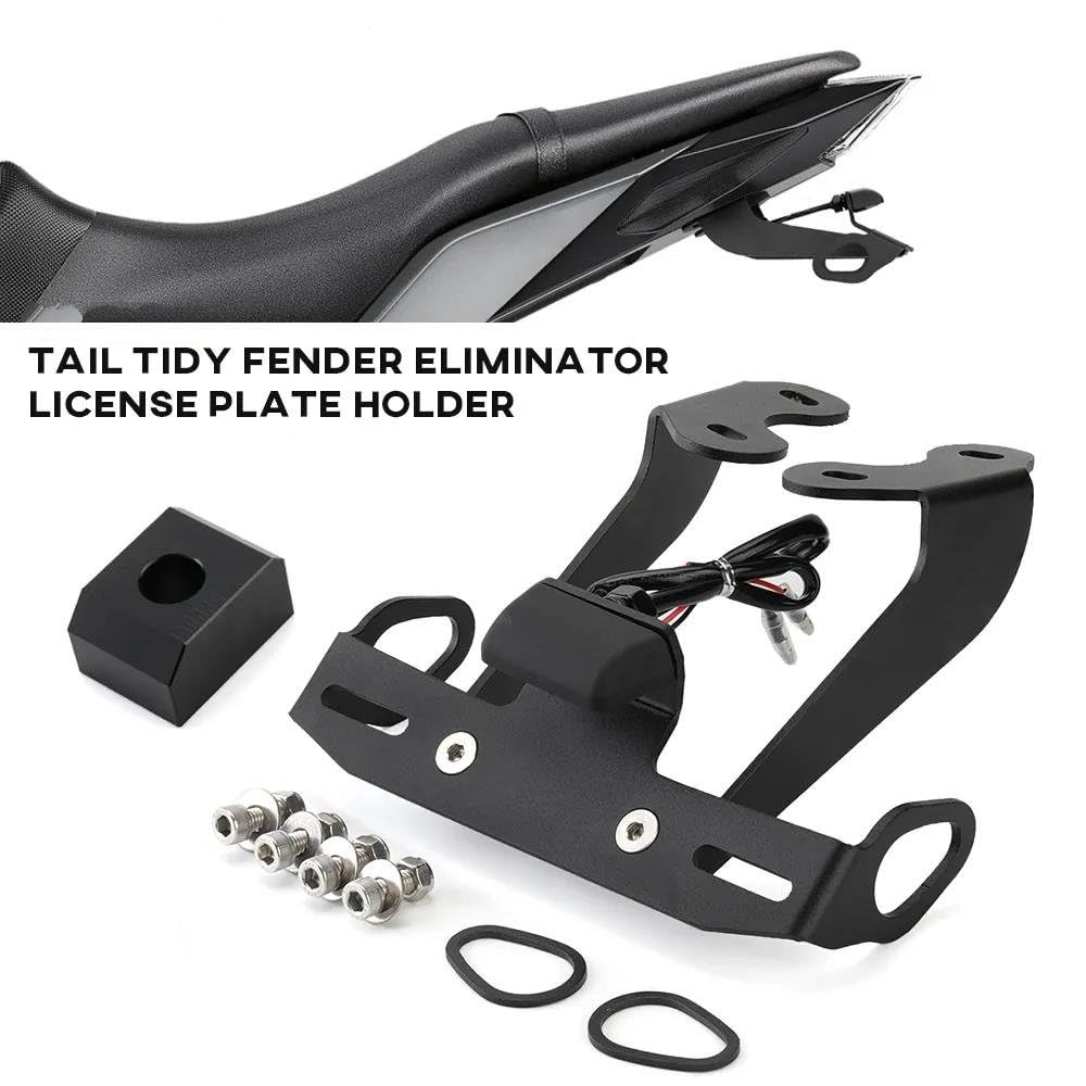 Numéro Licence Support Cadre Pour MT-09 MT09 FZ-09 FZ09 2014 2015 2016 Tail Tidy Fender Eliminator Support De Plaque D'immatriculation Support De Cadre