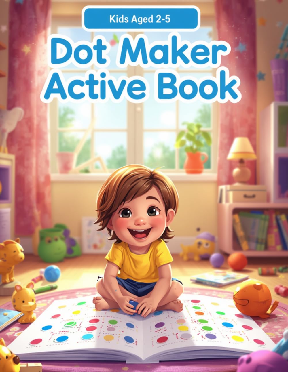 Dot Markers Activity Book Toddler: for Kids age 2-5