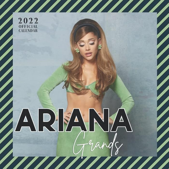 Buy Ariana Grande 2022 Calendar Ariana Grande 2022 Monthly Planner