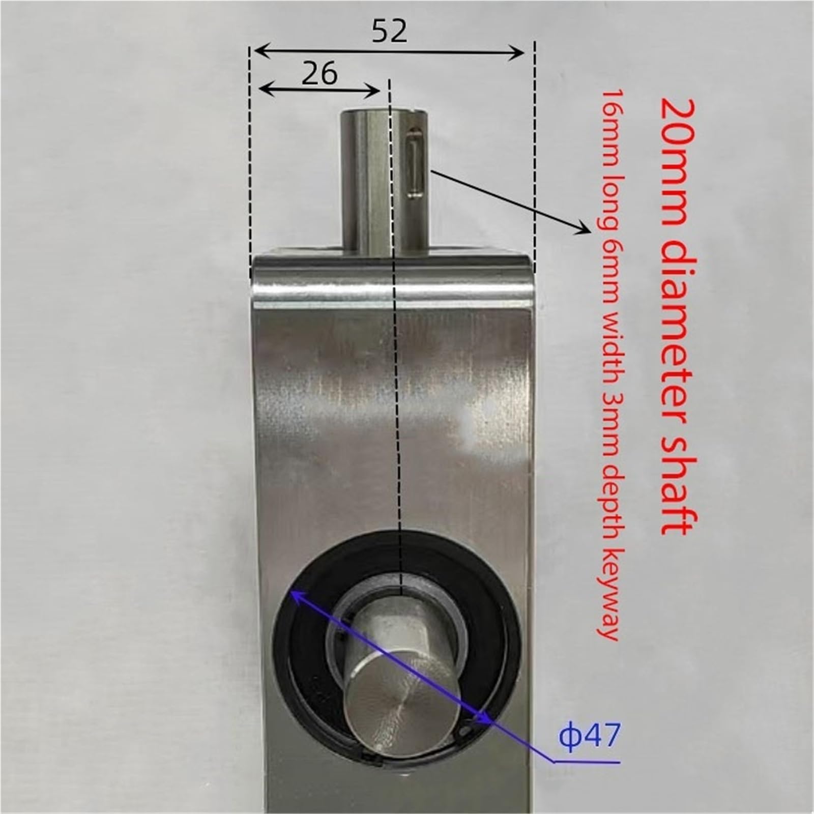 Rechtwinkliges Kegelradgetriebe, 90-Grad-Wendegetriebe, Verhältnis 1:1, 20-mm-Welle, 2M, 20T, Spiralkegelgetriebe
