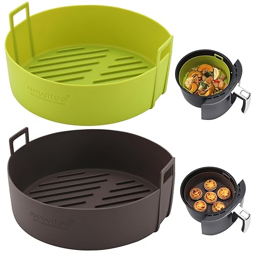 Air Fryer Silicone Liners 4QT For Ninja AF101, 2 Pack