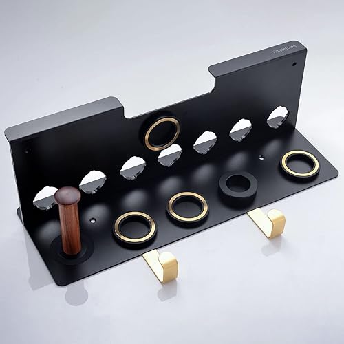 Miniatura 7 de simpletome Soporte de pared 2 en 1 para Dyson Airwrap Styler Secador de pelo supersónico Almacenamiento Dyson accesorios y accesorios con